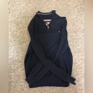 Tommy Hilfiger Men’s Deep Blue V-Neck Sweater